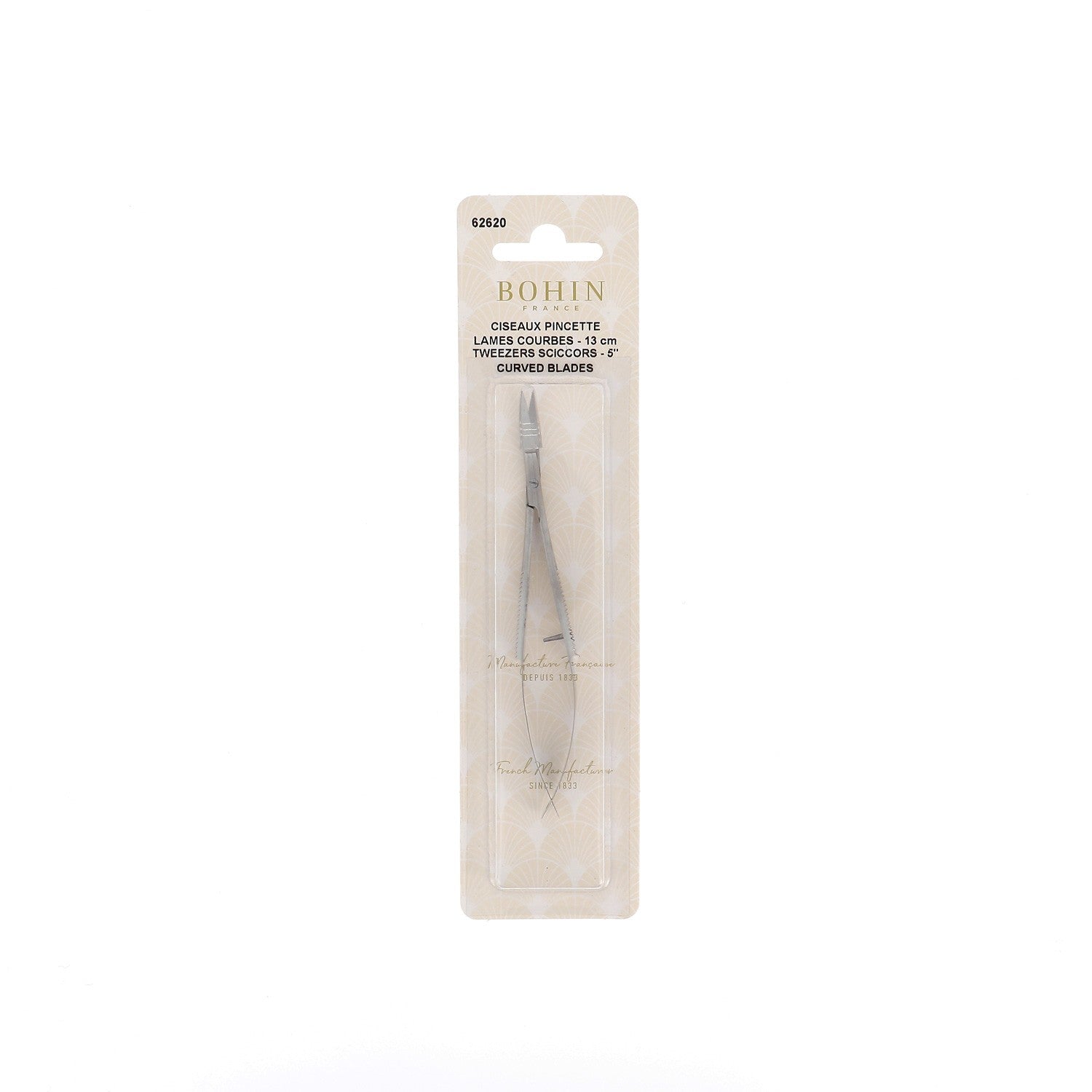 Scissors Tweezers 5in Curved Blades