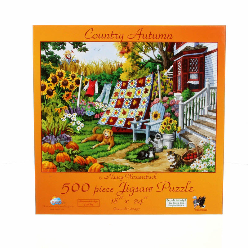 Country Autumn Puzzle 500pc