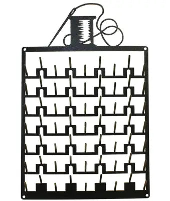 63 Pin Needle and Thread Spool Rack Charcoal