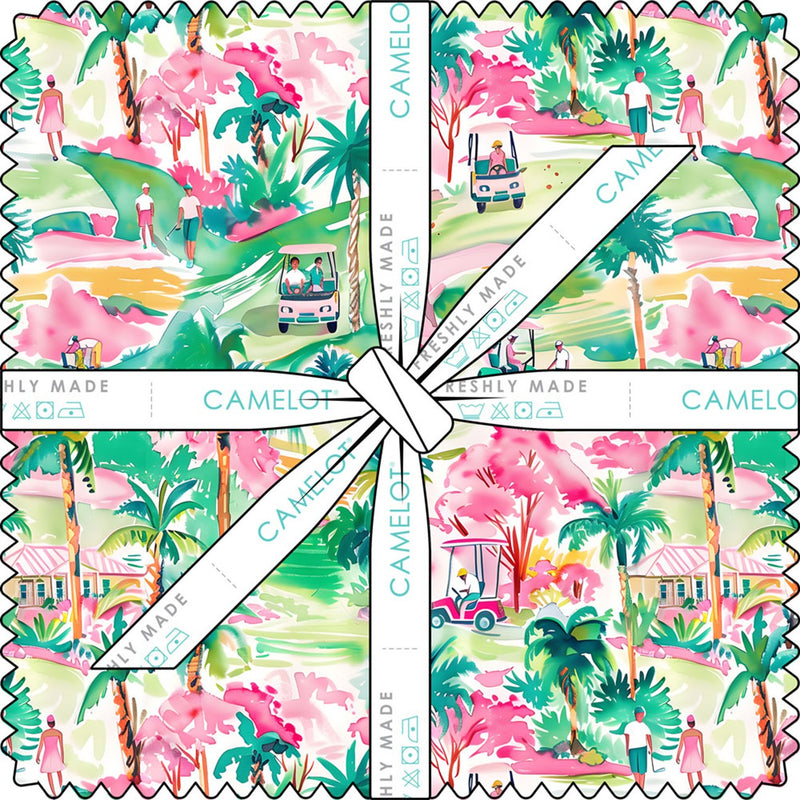 10in Squares Par-fectly Putt Together, 42pcs/bundle