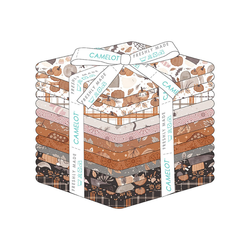 Fat Quarter Pumpkins & Paws, 14pcs/bundle