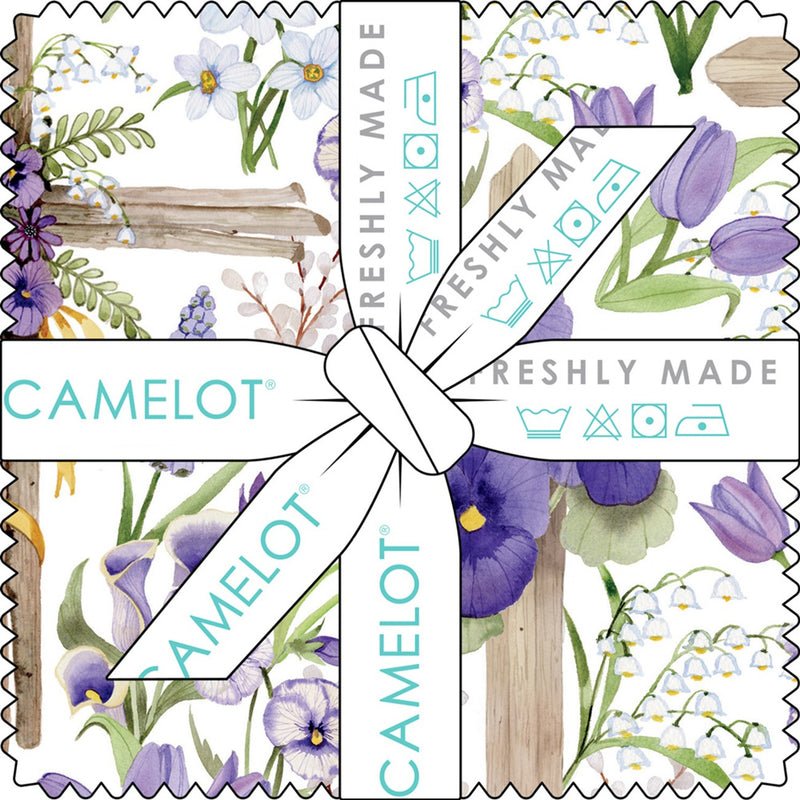 5in Squares Blessings in Bloom, 42pcs/bundle