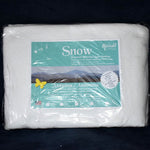 Snow 100% Bleached Cotton 4oz Twin 72in x 96in
