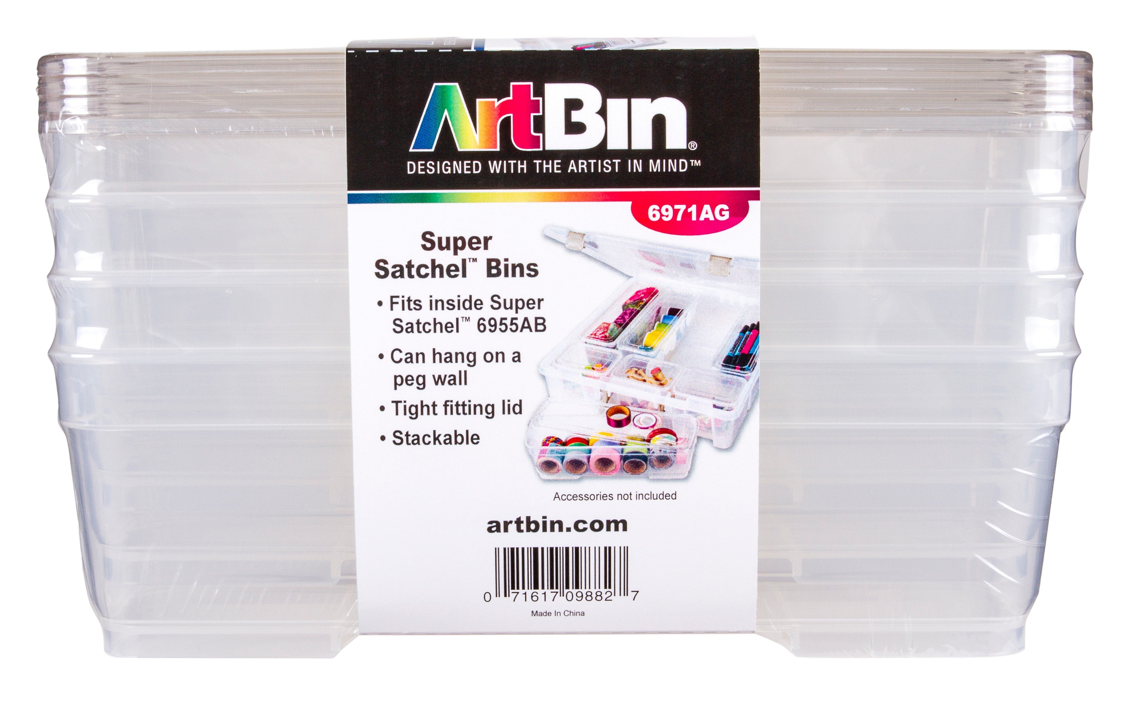4 Pack Long XL Bins w Lids