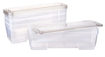 4 Pack Long XL Bins w Lids