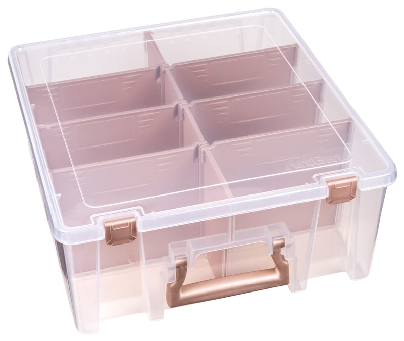 Super Satchel Double Deep With Rose Gold