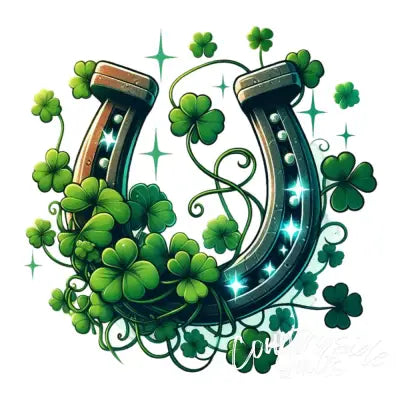 St. Patrick's Day Elements Fabric Panel 7