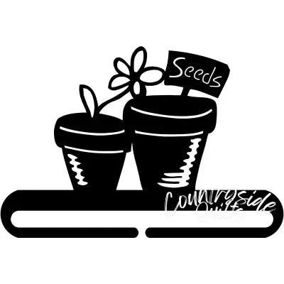 6in Flower Pot Split Bottom Holder