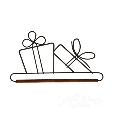 6in Gifts Dowel Holder Grey