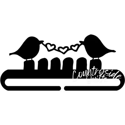 6in Love Bird Split Bottom Holder