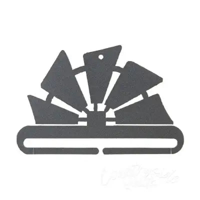 6in Windmill Split Bottom Gray