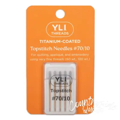 #70/10 Titanium-Coated Topstitch Needles