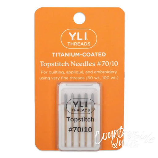 #70/10 Titanium-Coated Topstitch Needles 50-1-70