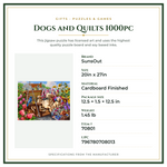 Product Specifications – Dogs and Quilts 1000pc