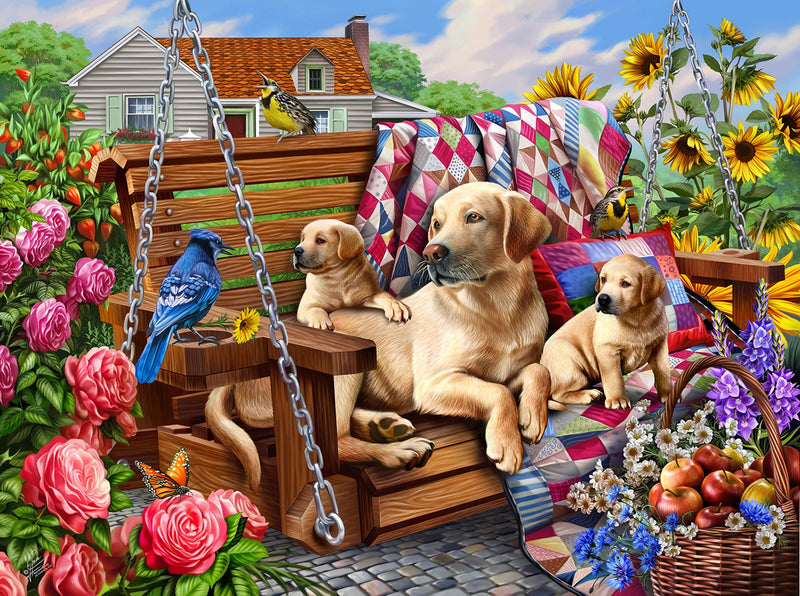 Dogs and Quilts 1000pc