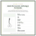 Product Specifications – Mini Duckling Applique Scissors