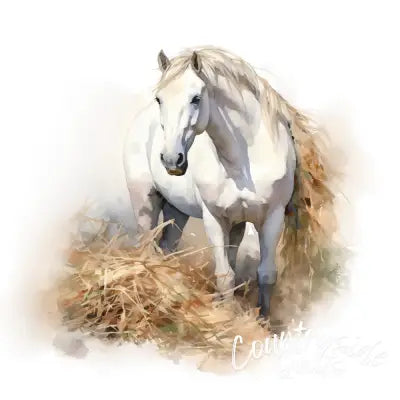 Majestic Horse Fabric Panel 38