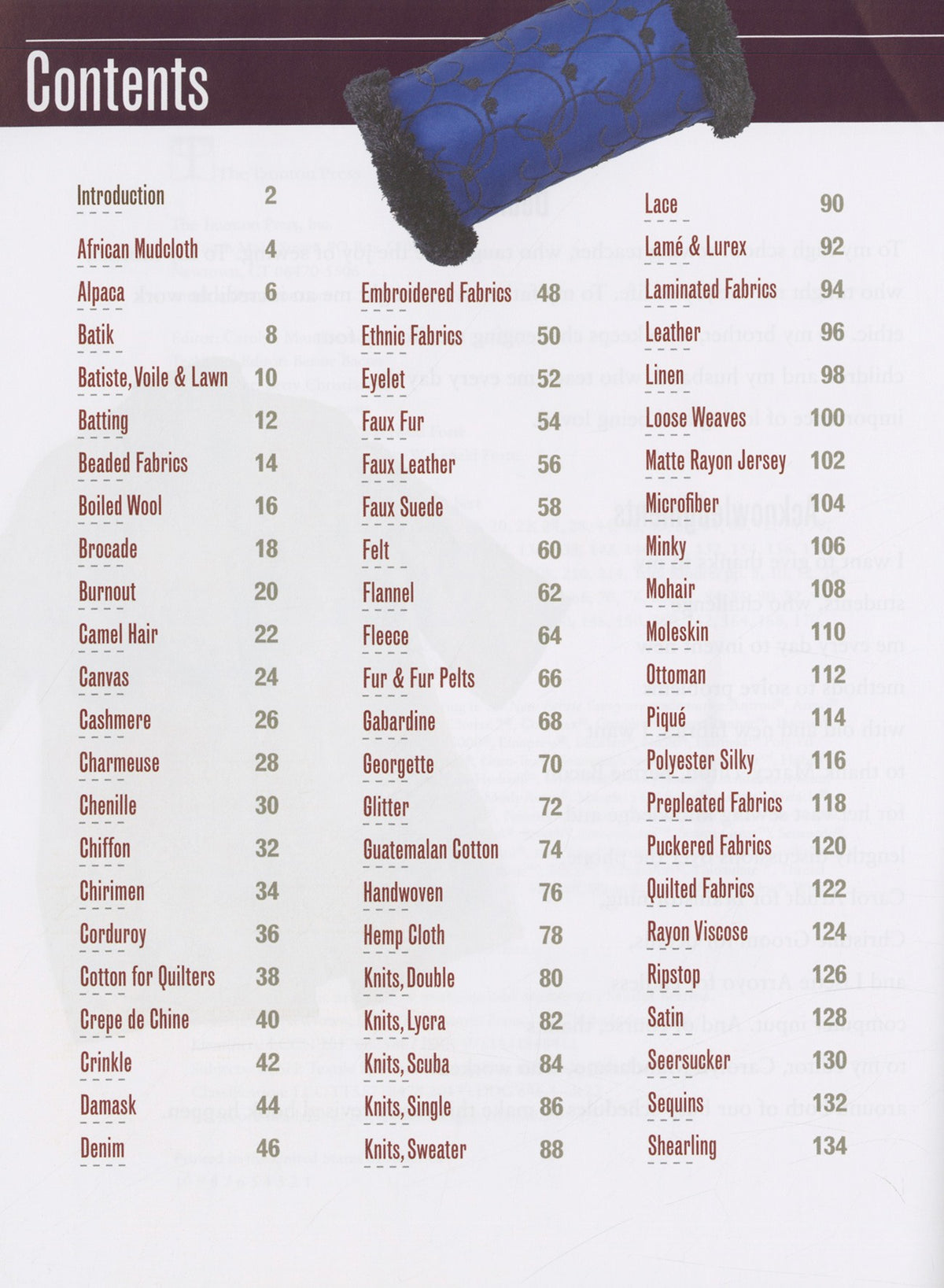 All New Fabic Savvy