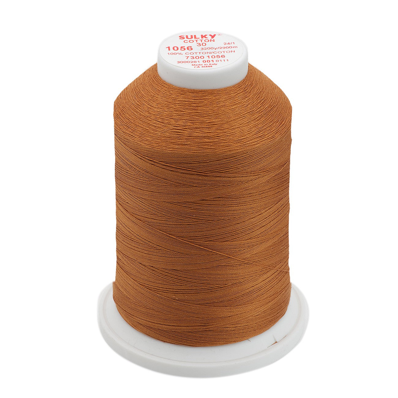 Cotton Thread 2-ply 30wt 400d 3200yds Medium Tawny Tan