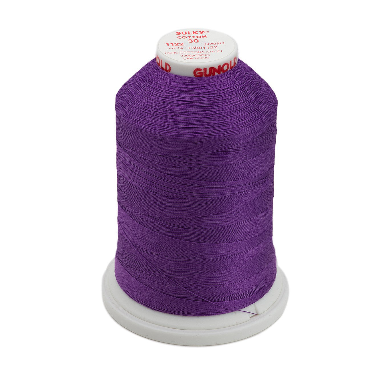 Cotton Thread 2-ply 30wt 400d 3200yds Purple