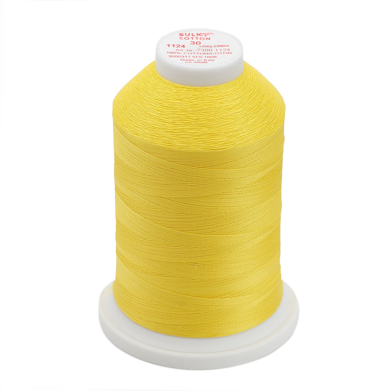 Cotton Thread 2-ply 30wt 400d 3200yds Sun Yellow