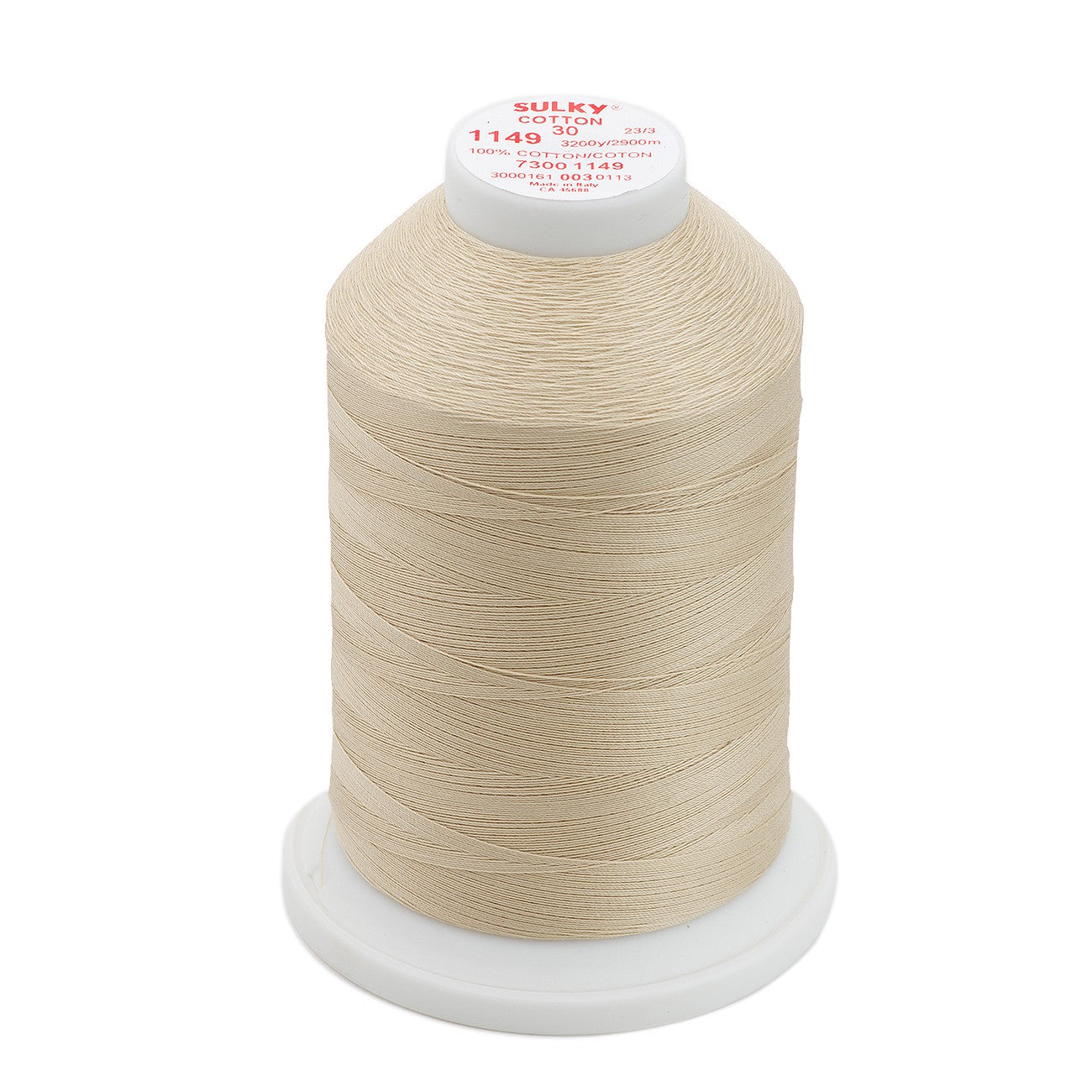 Cotton Thread 2-ply 30wt 400d 3200yds Deep Ecru