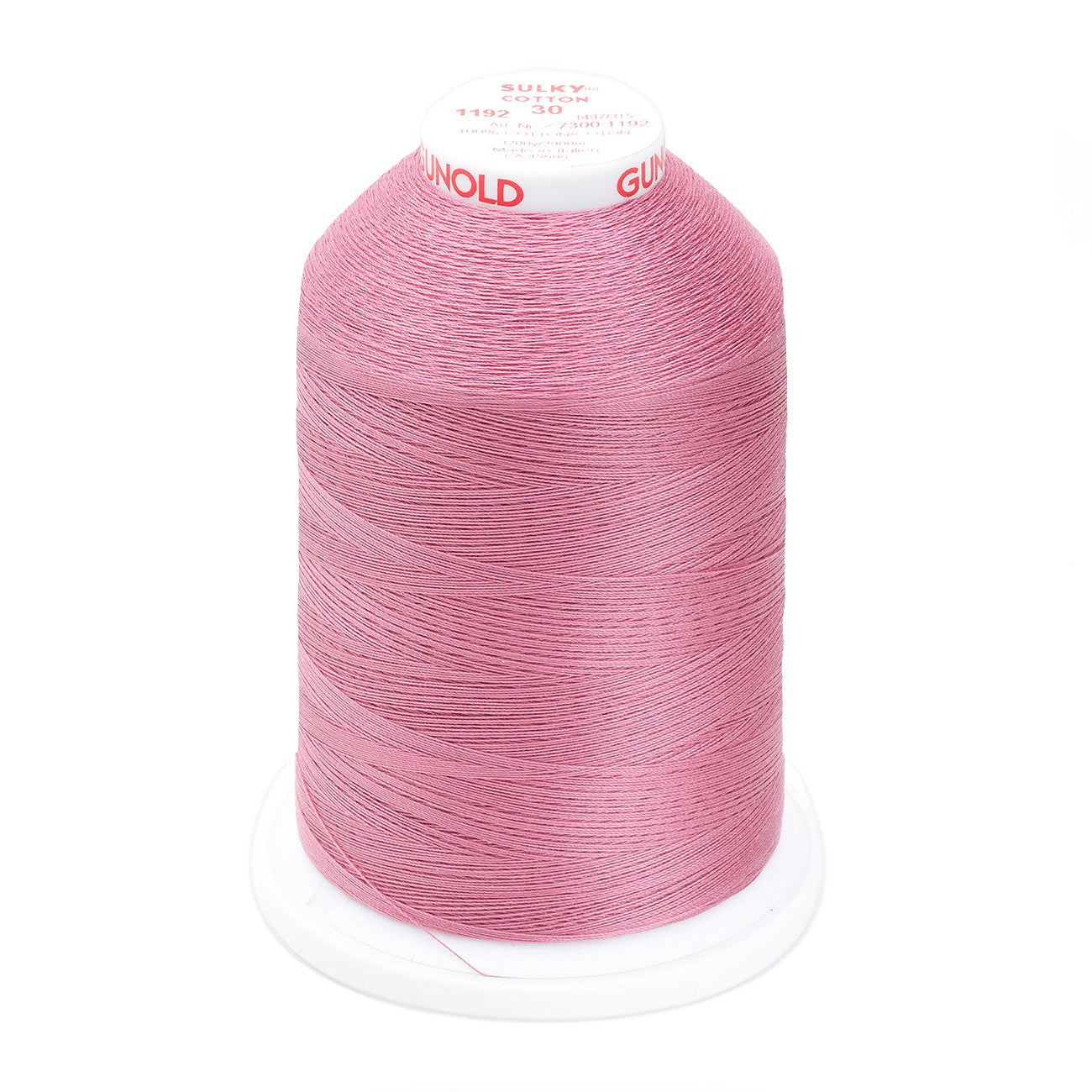 Cotton Thread 2-ply 30wt 400d 3200yds Fuchsia
