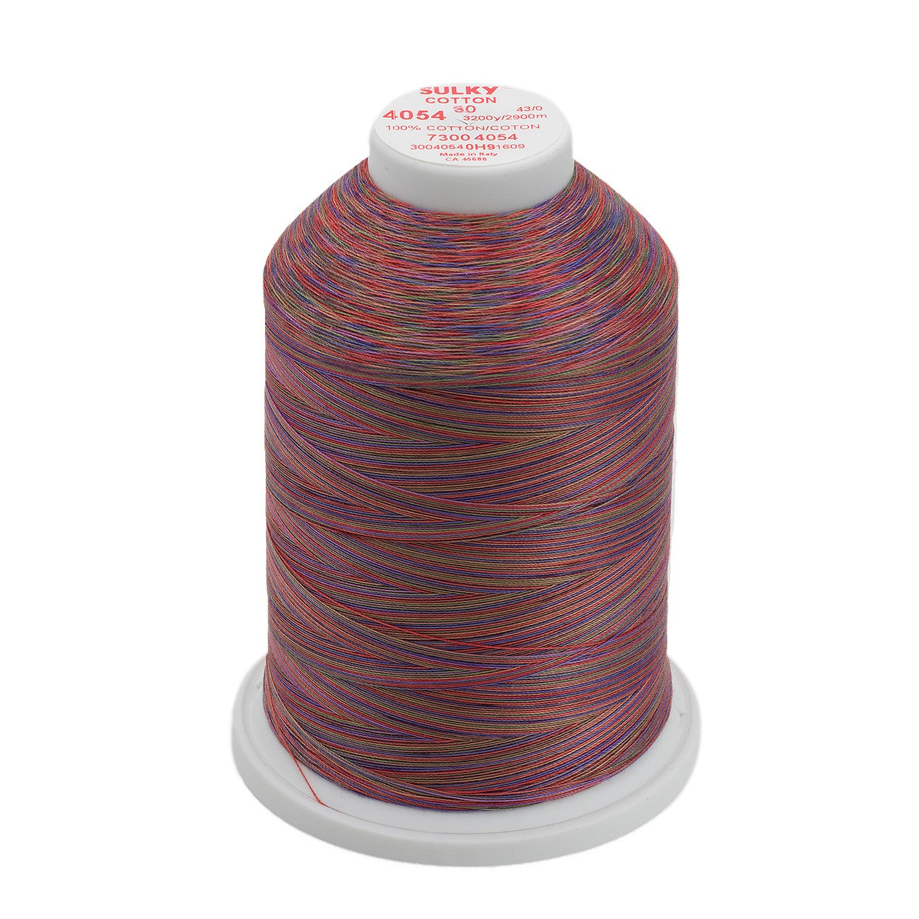 Blendables Cotton Thread 30wt 3200yds Royal Sampler