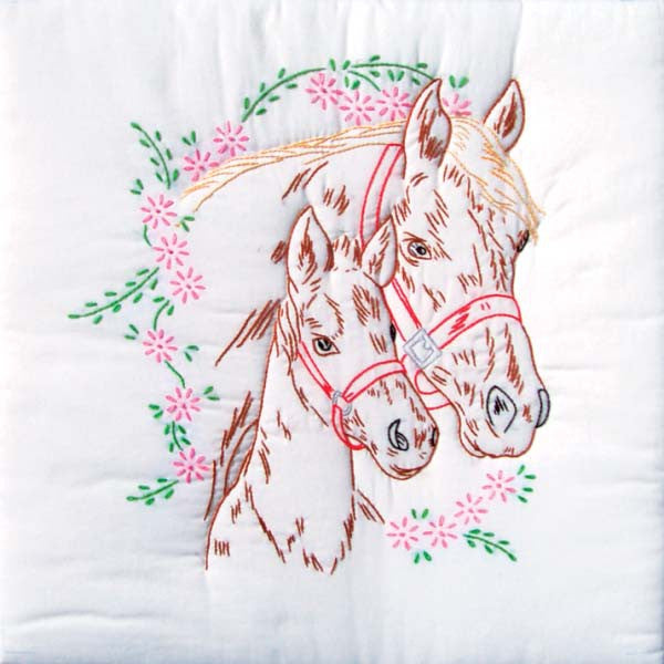 Mare & Colt Quilt Block Set — Countryside Quilts™