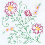 Petals in the Breeze 18in Quilt Squares