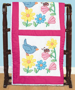 Birds & Flowers 18in Quilt Blocks
