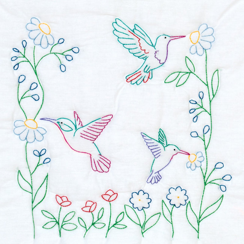Hummingbirds 18" Quilt Blocks