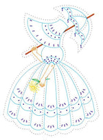 Parasol Lady Quilt Block Set