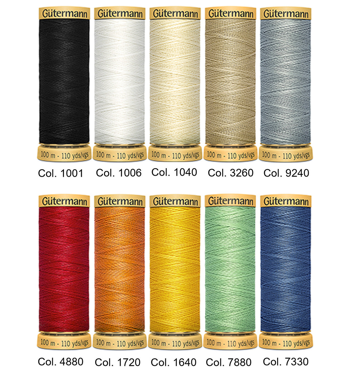 Gutermann Cotton 50 Basics Kit