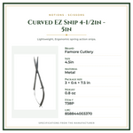 Product Specifications – Curved EZ Snip 4-1/2in - 5in
