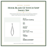 Product Specifications – Hook Blade EZ Stitch Snip Small 5in
