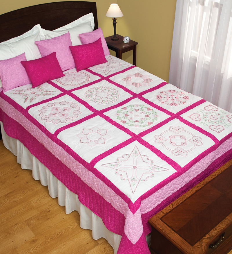 Hearts Sampler Quilt