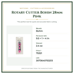 Product Specifications – Rotary Cutter Bohin 28mm Pink