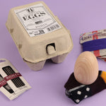 Egg Darner (Beech Wood) - Box Of 6 (Eng)