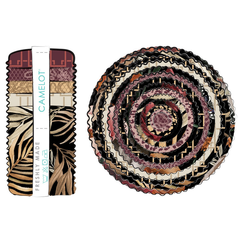 2.5in Strips Bloom Noir, 40pcs/bundle