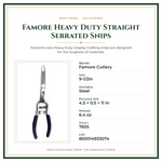 Product Specifications – Famore Heavy Duty Straight Serrated Snips