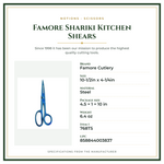 Product Specifications – Famore Shariki Kitchen Shears