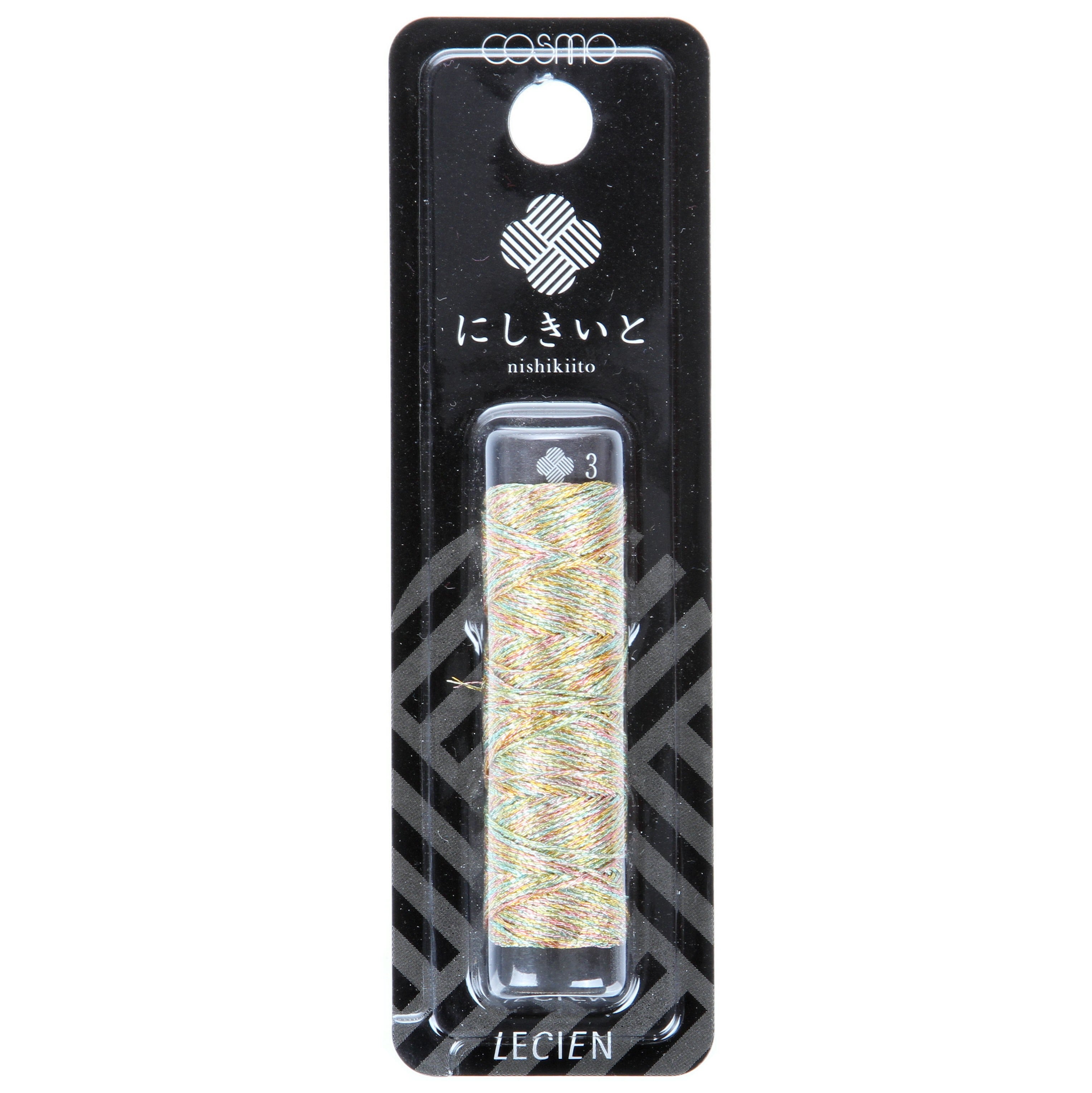 Cosmo Nishikiito Metallic Embroidery Thread 3pk
