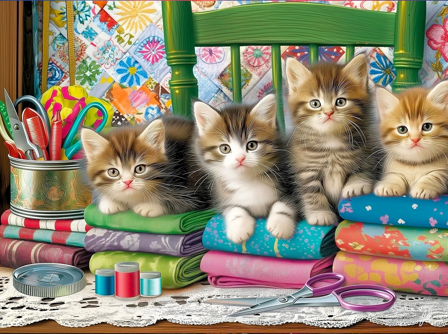 The Steamstresses 1000pc
