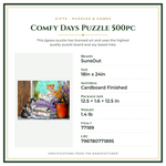 Product Specifications – Comfy Days Puzzle 500pc