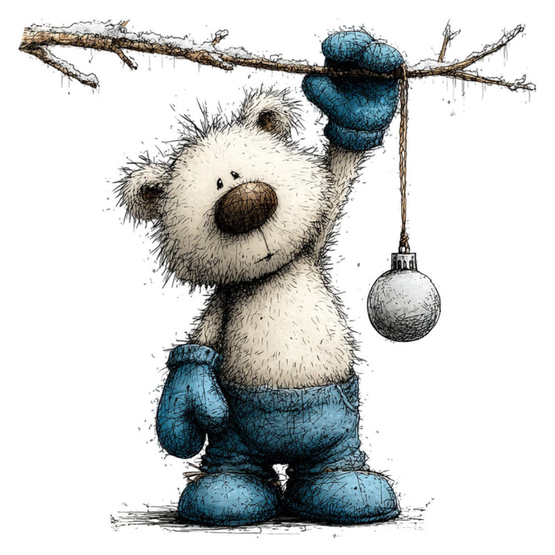 1st Whimsical Christmas Fabric Panel 61