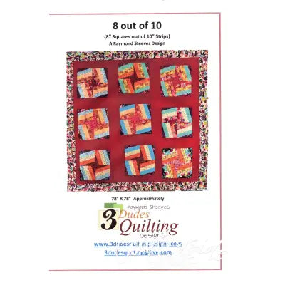 8 Out of 10 Quilt Pattern