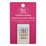 #80/12 Titanium-Coated Topstitch Needles 50-1-80