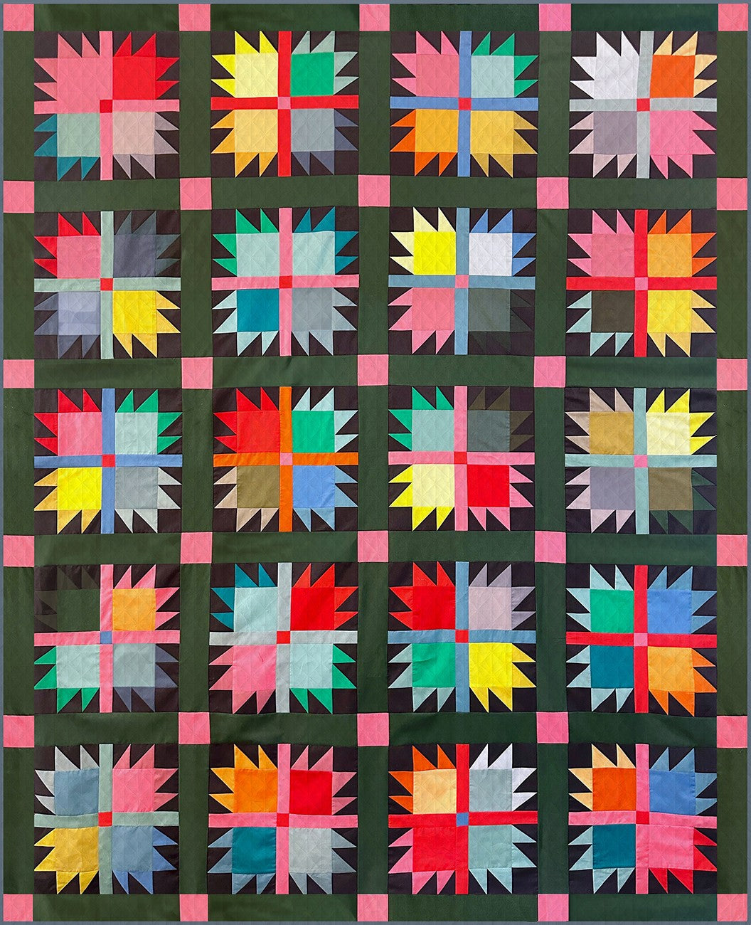Quilt Kit Frolic, 58" x 72"