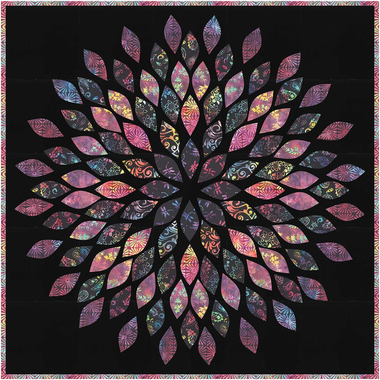Multi Mums the Word Digital Quilt Top